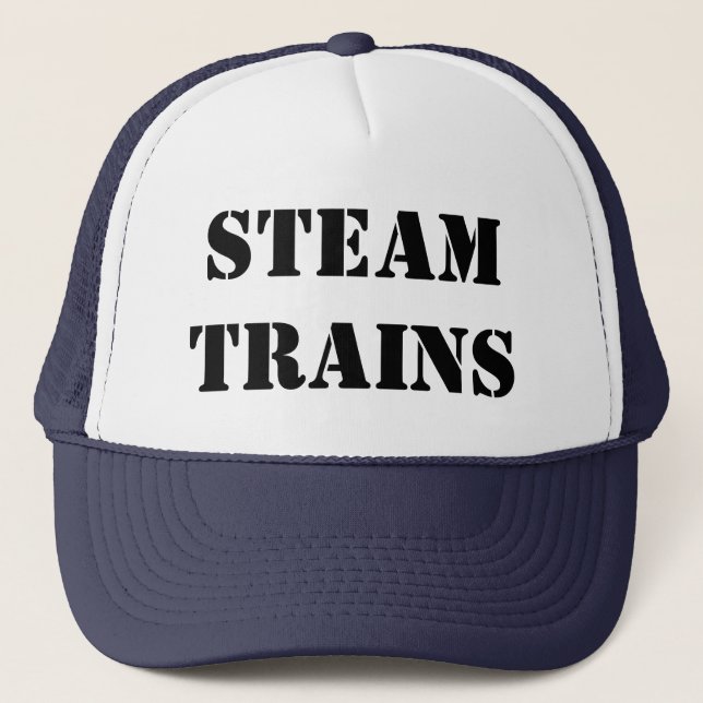 STEAM TÅG TRUCKERKEPS (Framsida)