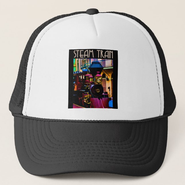 Steam Tåg Truckerkeps (Framsida)