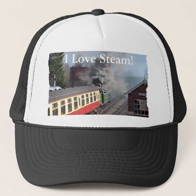 STEAM TÅG TRUCKERKEPS (Framsida)