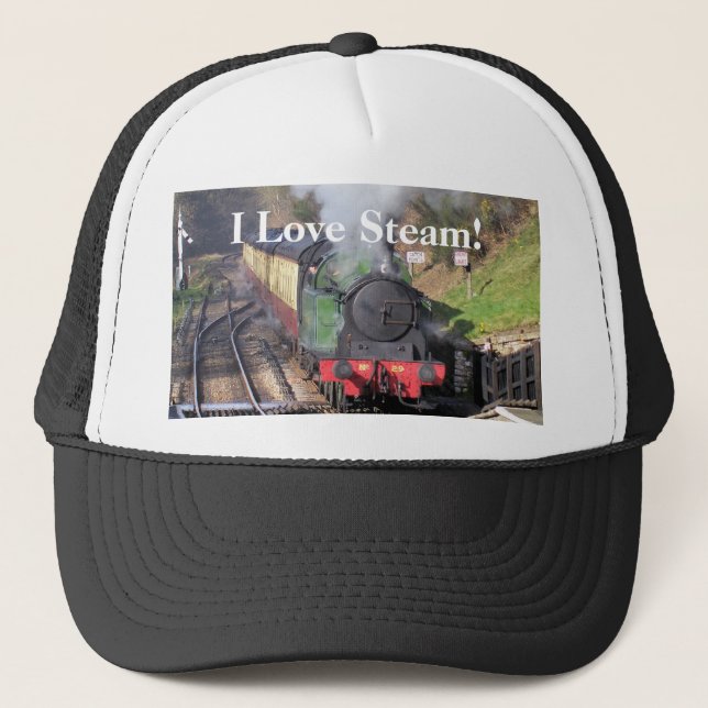 STEAM TÅG TRUCKERKEPS (Framsida)