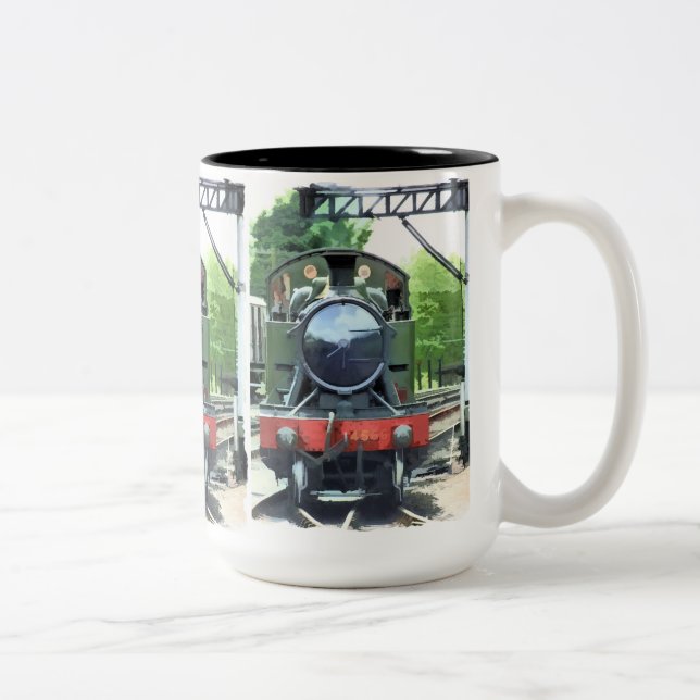 STEAM TÅG Två-Tonad MUGG (Höger)