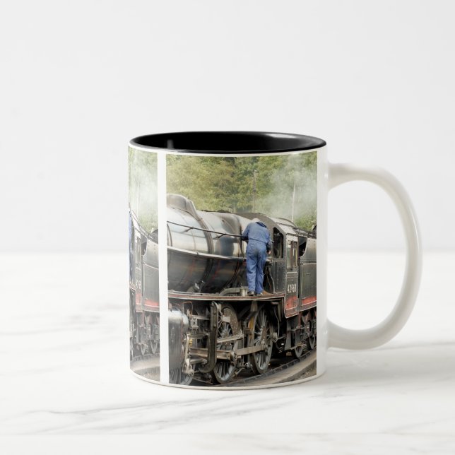 STEAM TÅG Två-Tonad MUGG (Höger)