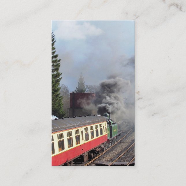 STEAM TÅG VISITKORT (Framsida)