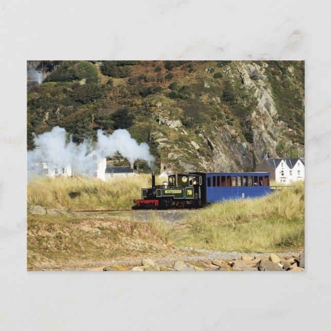 STEAM TÅG VYKORT (Framsida)