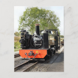 STEAM TÅG VYKORT