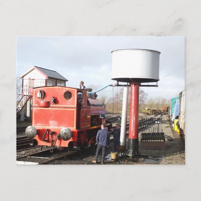 STEAM TÅG VYKORT (Framsida)