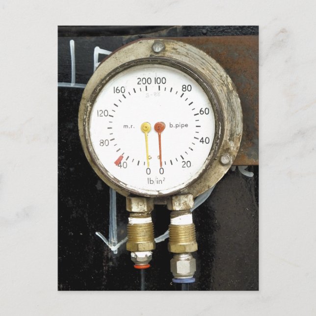 STEAM TÅG VYKORT (Framsida)