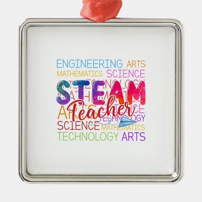 Steam Teacher Julgransprydnad Metall (Framsidan)