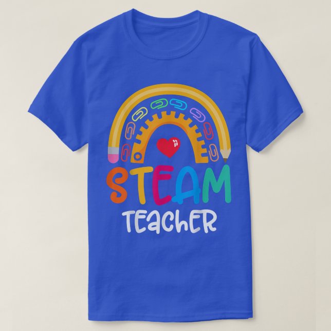 STEAM Teacher Squad Team Crew Back to school STEM T Shirt (Design framsida)