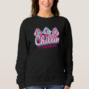 Steamboat Chillin Ice Cream Pop Art Steamboat Colo T Shirt