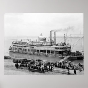 Steamboat Georgia Lee: 1907 Poster