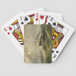 Steamboat i en Storm vid Nordsjön Casinokort