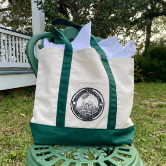 Steamboat Manhole Cover Art Tote Bag Natchez MS Tygkasse