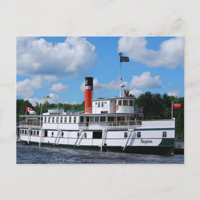 Steamboat Segwun Vykort (Framsida)