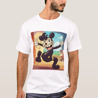 Steamboat Spright: En Glatt Retro Mouse T Shirt