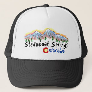 Steamboat Springs Colorado hatt Keps