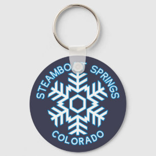 Steamboat Springs Colorado Nyckelring