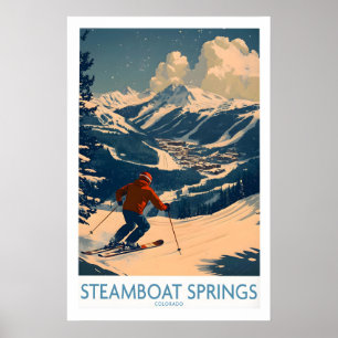 Steamboat Springs Väggkonst - Colorado 1