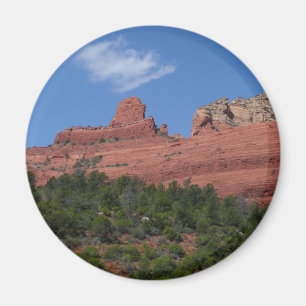 Steamboat Sten i Sedona Arizona Photography Magnet
