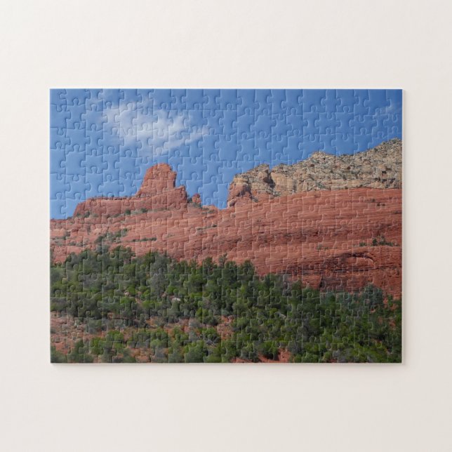 Steamboat Sten i Sedona Arizona Photography Pussel (Horisontell)