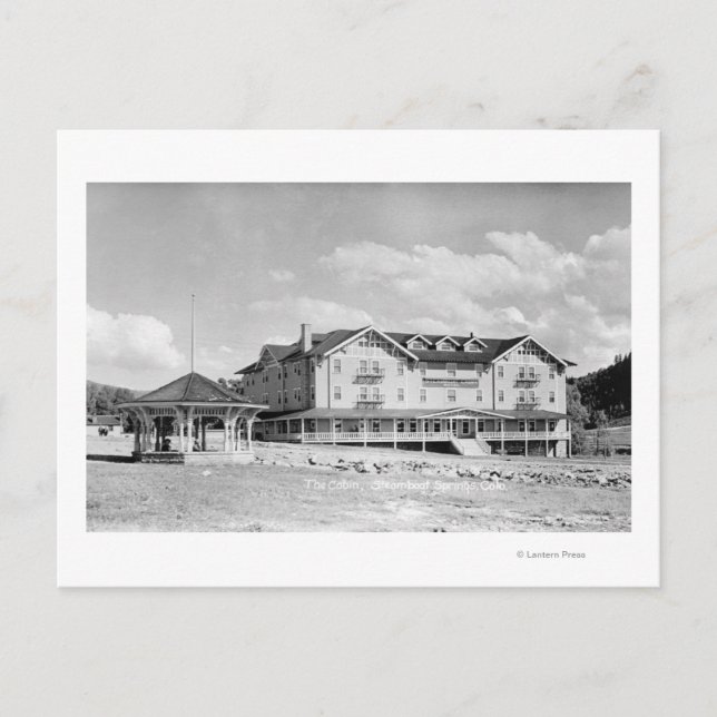 Steamboat-Vår, CO Lodge och Cabins-foto Vykort (Framsida)