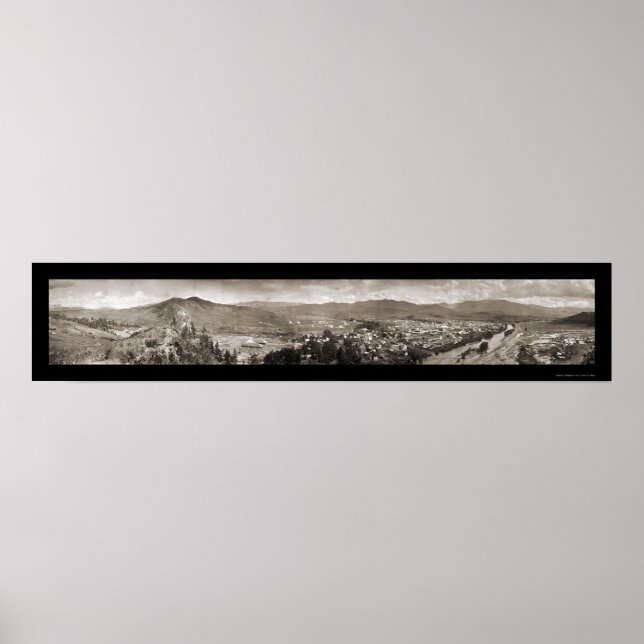 Steamboat Vår CO Photo 1909 Poster (Framsidan)