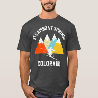 Steamboat Vår Colorado Ski Vacation Souvenir T Shirt