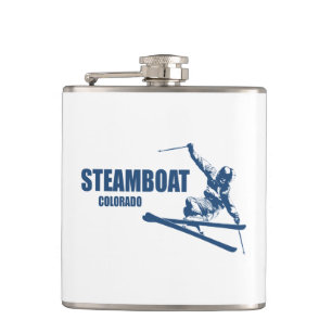 Steamboat Vår Colorado Skier Fickplunta