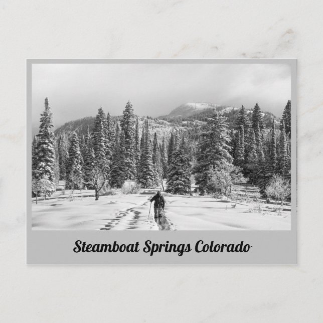 Steamboat Vår - Colorado Vykort (Framsida)