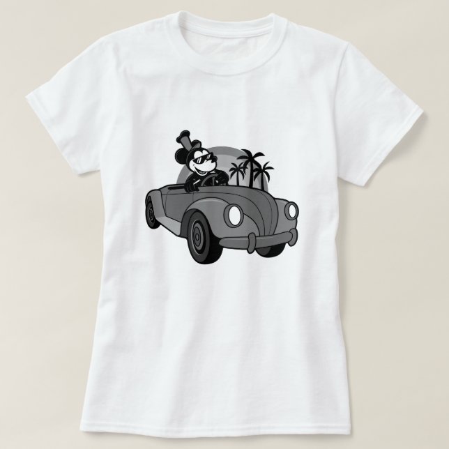 Steamboat Willie Anpassade Lägg till din egen fras T Shirt (Design framsida)