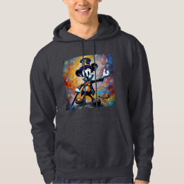 Steamboat Willie Generative Art Hoodie
