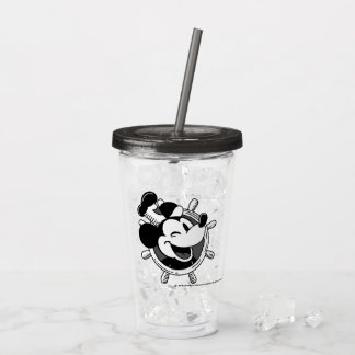 Steamboat Willie Retro Tumbler Take Away Mugg