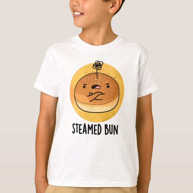 Steamed Bun Funny Food Pun T Shirt (Framsida)