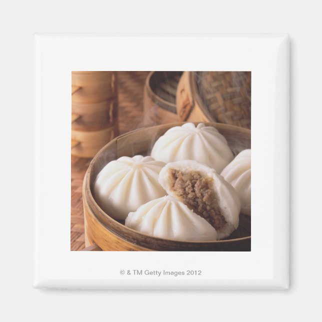 Steamed Bun Magnet (Framsidan)