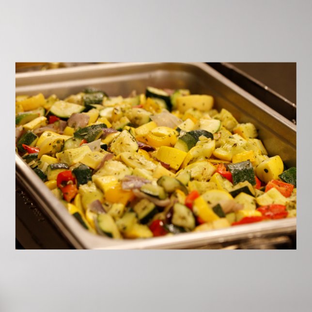 Steamed Vegetables Poster (Framsidan)