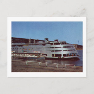 Steamer Admiral, St. Louis, Missouri Vintage Vykort