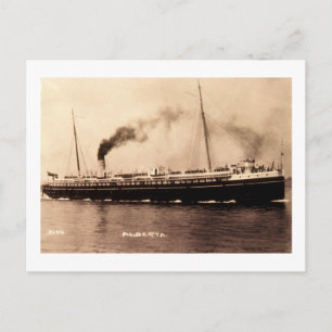 Steamer Alberta - Louis Pesha Vykort