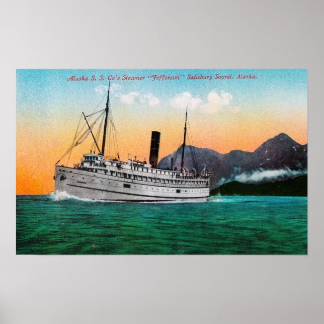 Steamer Jeffersons syn Poster (Framsidan)