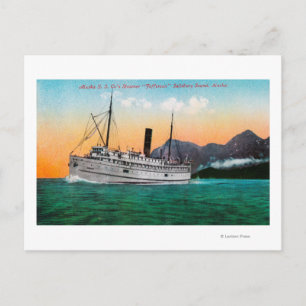 Steamer Jeffersons syn Vykort