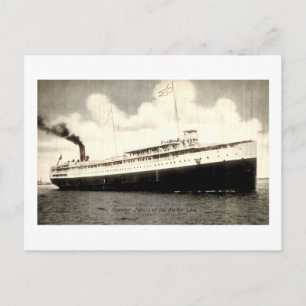 Steamer Juniata från Anchor Line Vykort