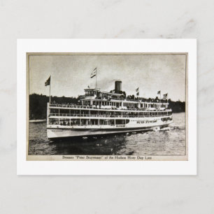 Steamer Peter Stuyvesant - vykort för Vintage