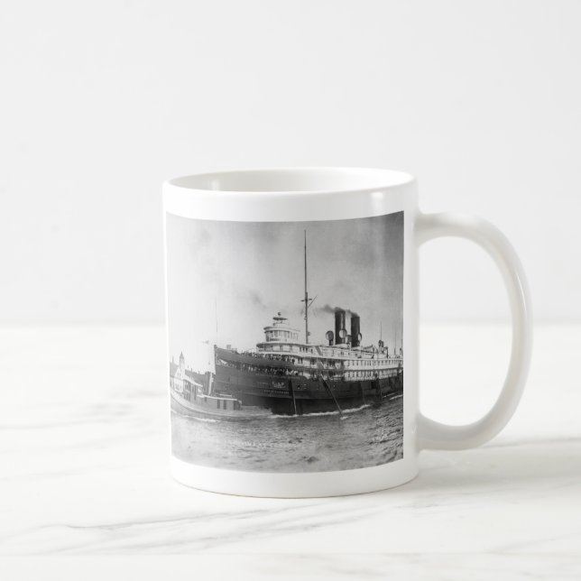 Steamerstad av Cleveland Kaffemugg (Höger)