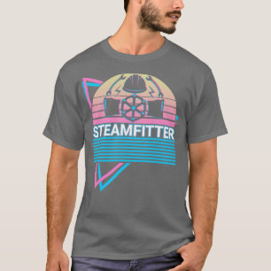 Steamfitter Steam Fitter Retro T Shirt