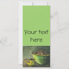 Steaming God morgon Kopp i Coffee Bowl Coffee Bean