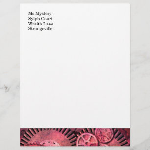 Steampink rosor Steampunk Brevhuvud