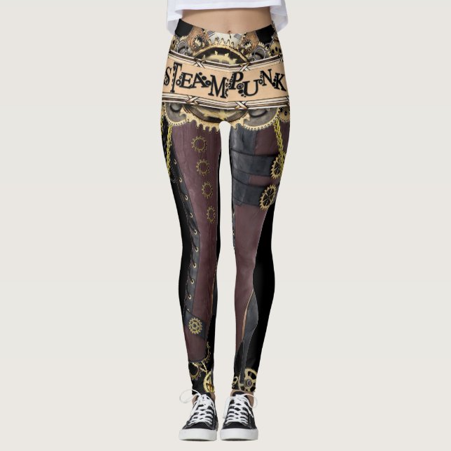 Steamplunk-design Leggings (Framsida)