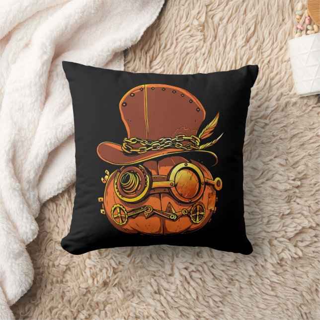 Steampumpkin Victoransk Halloween-samling Kudde (Filt)