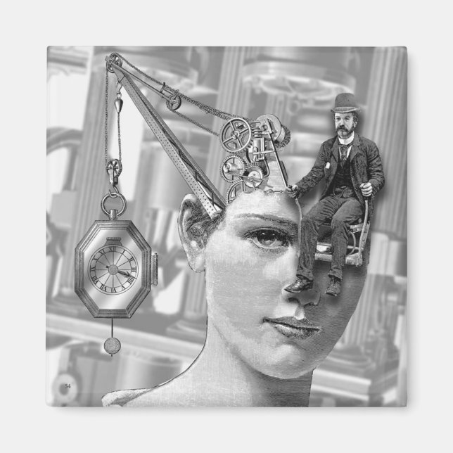 Steampunk2 Magnet (Framsidan)