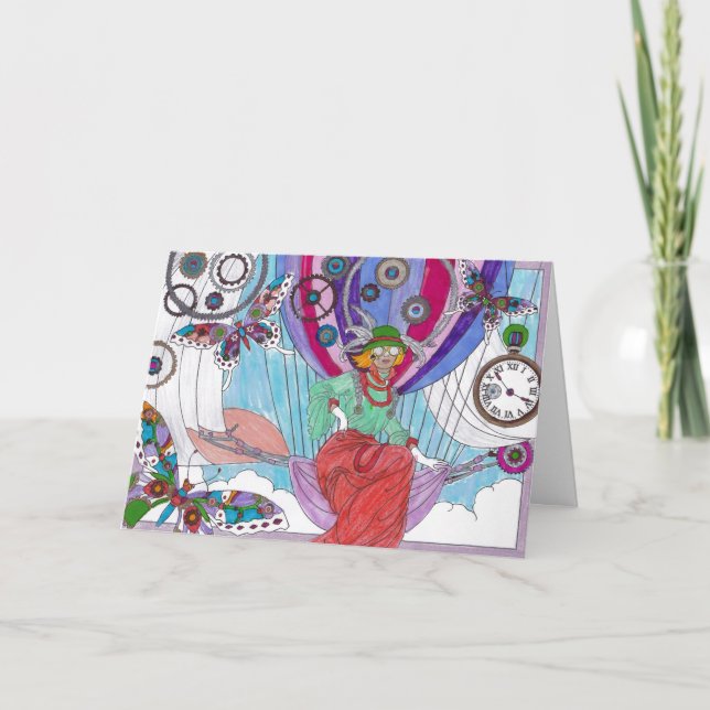 Steampunk 19 - Hej Kort (Framsida)