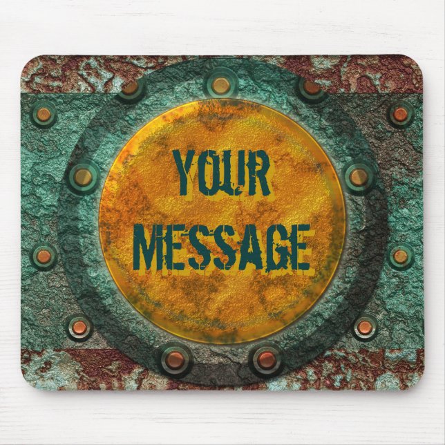 Steampunk 1A Mousepad Musmatta (Framsidan)